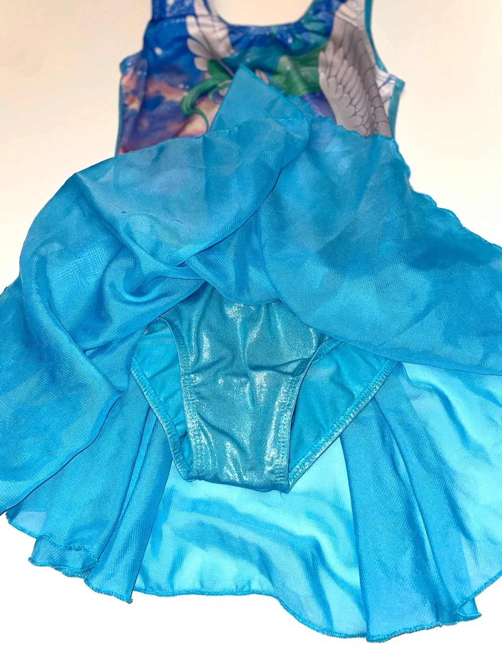 MyLittlePony Celestia Girls Blue Tutu Dance Costume Dress 6Y